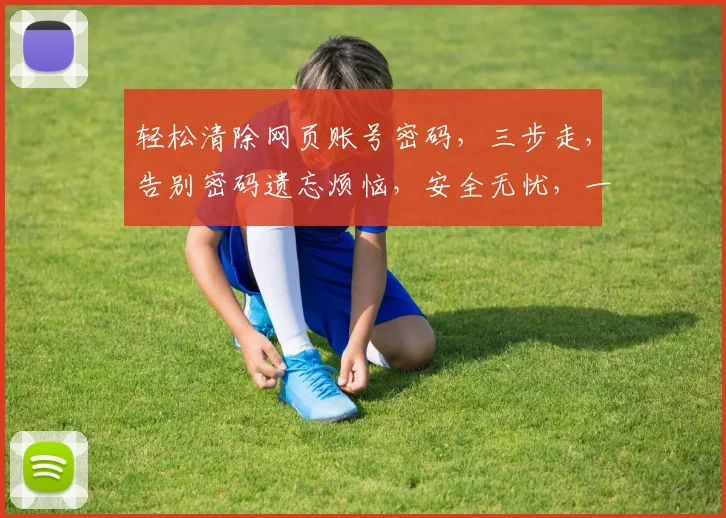 轻松清除网页账号密码，三步走，告别密码遗忘烦恼，安全无忧，一劳永逸